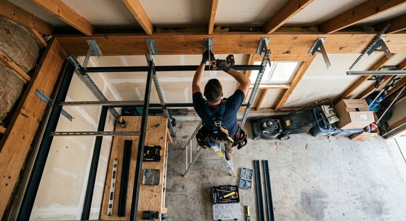 Overhead Shelving Installation in Annapolis, MD