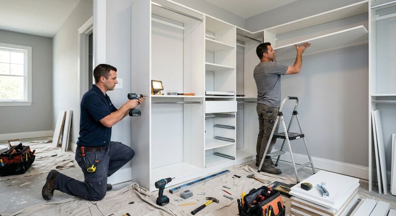 Walk In Closet Installation in Alexandria, VA