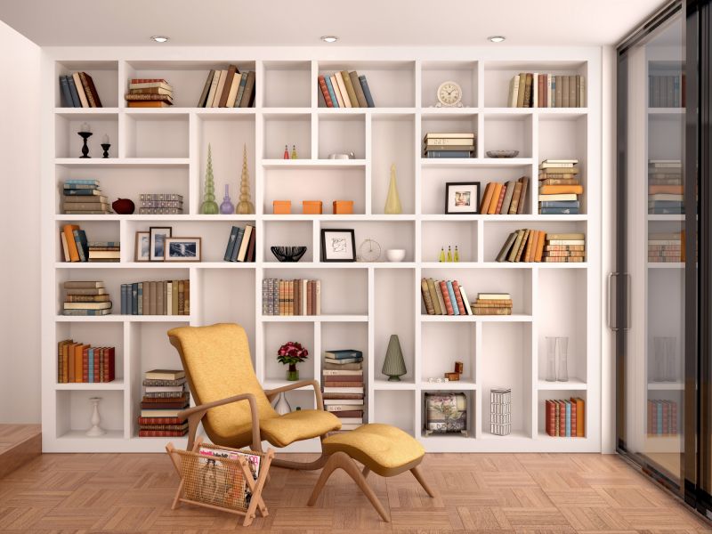 Built In Bookshelves