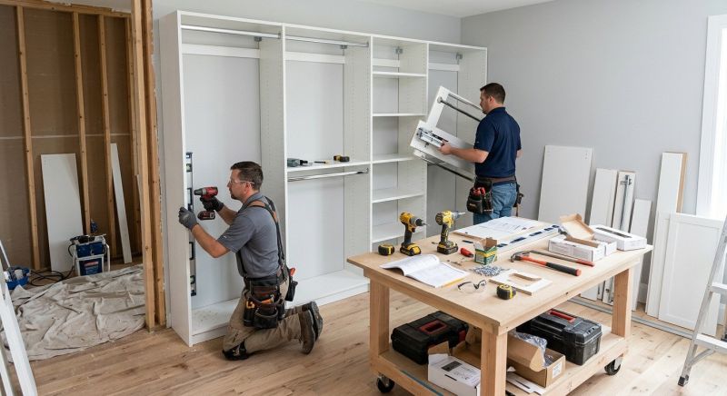 Closet Shelving Installation in Greensboro, NC