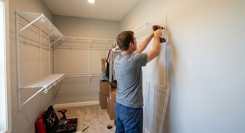 Closet Shelving Installation in Alexandria, VA