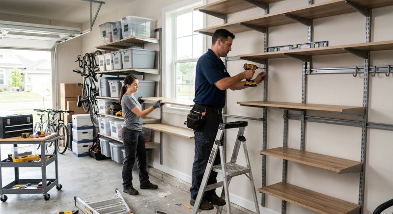 Garage Shelves Installation in Greensboro, NC