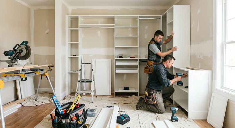 Overhead Shelving Installation in Annapolis, MD
