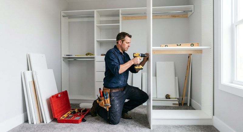 Walk In Closet Installation in Winston Salem, NC