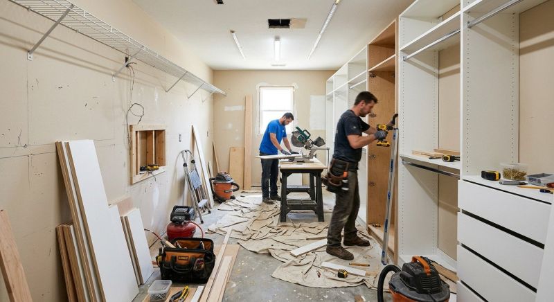 Walk In Closet Installation in Alexandria, VA