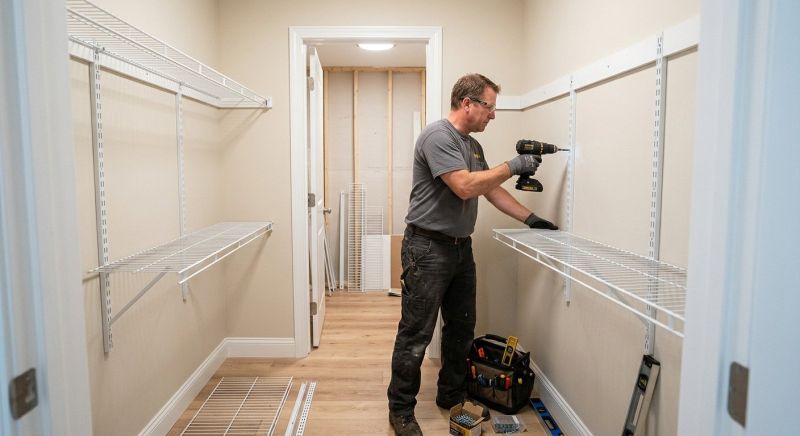 Wire Shelving Installation in Greensboro, NC